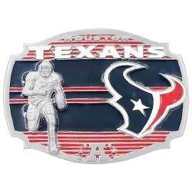 Belt Buckle with Houston Texans Design