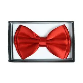 Bold Red Adult Bowtie