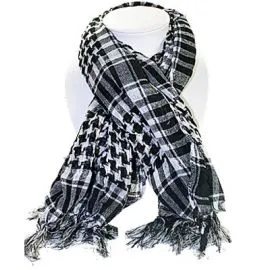 Black Palestine Scarves in Wholesale