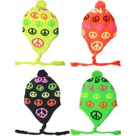 Peacemaker Neon Winter Chullo Hat