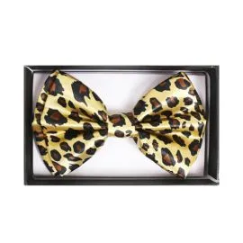 Leopard Patterned Bowtie