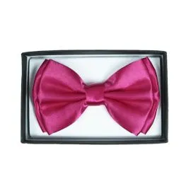 Hot Pink Color Adult Bowtie