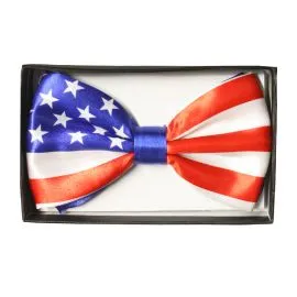 American Flag Bowtie