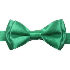 Green Color Kids Bow Tie in Wholesale