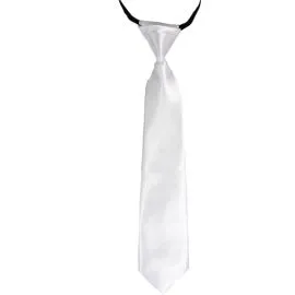 White Kid Necktie