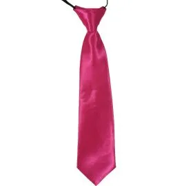 Corbata rosa para niño