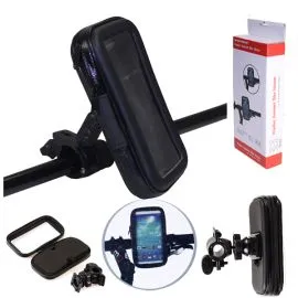 Black Phone Holders for Bicycles