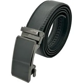 Wholesale Ratchet Belts in Bulk - Black ratchet belt rolled