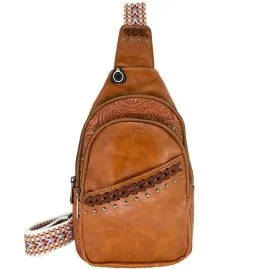 Leather Western Crossbody Bags in Bulk for Men and Women