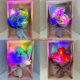 Wholesale Scented Roses - Light up Valentine Flowers in assorted colors