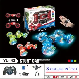 RC Stunt Cars - Remote Control Light-up Cars