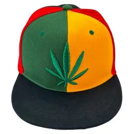 Marijuana Leaf Snapback Hats wholesale