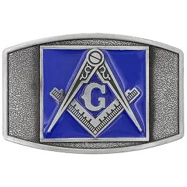 Masonic Symbol Belt Buckle