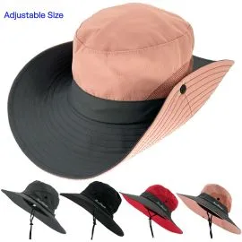 Hiking and Fishing outdoor sunshade summer hats for men wholesale options with assorted colors