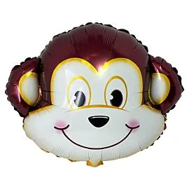 monkey flying balloons - helium foil balloons