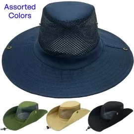 Colorful range of breathable mesh hiking boonie hat for men at wholesale prices from buy4store