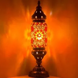 Wholesale Cylindrical Mosaic Table Lamps - Unique and Warm