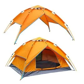 Orange Camping Tent