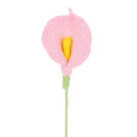 Wholesale Pink Crochet Calla Lilies for bouquets and art flower shops