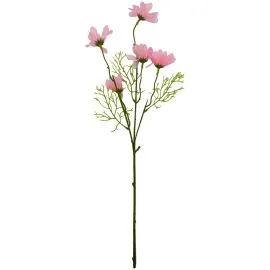 wholesale pink plastic flowers in bulk