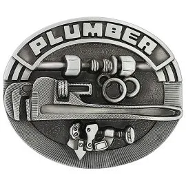 Plumber Belt Buckle