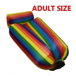 Air Lounge Rainbow for Camping and Beach Activities