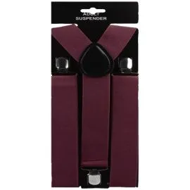 Dark Purple 1.5 Inch Wide Suspenders