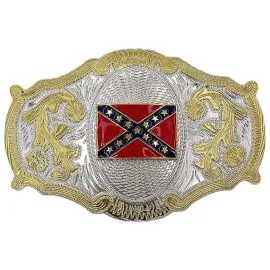 Shop Rebel Flag Belt Buckle