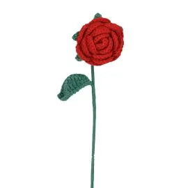 Red Crochet Roses Wholesale selections for gift shops and retailers