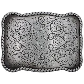 Silver Western Belt Buckle