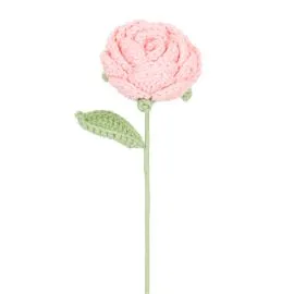 Crochet PInk Roses Wholesale options for flower shops