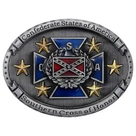 Southern Cross of Honor belt buckle - Cross buckles