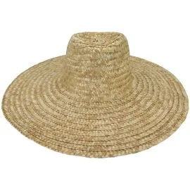 wide brim straw summer hat for men