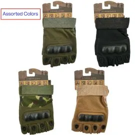 Wholesale Fingerless gloves - Outdoor Camo Gloves