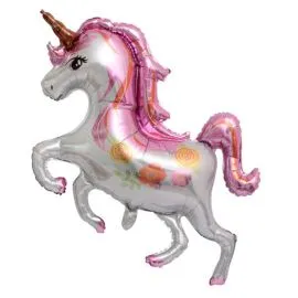 Globos - Diseño Unicornio Rosa