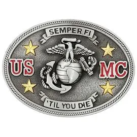 USMC Belt Buckle - Semper Fi Edition