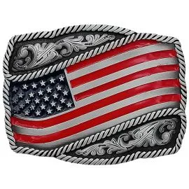 Wholesale Belt Buckles in Bulk - American Flag Belt Buckle