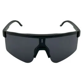 Black Oversized Sport Sunglasses for Men - UV 400