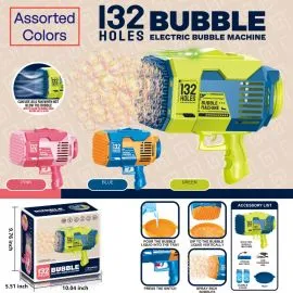 Wholesale Bubble Machine Guns - Bulk Electric Toy Guns for Children, Pink, blue and Green