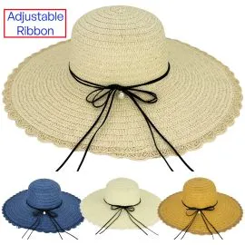 Wholesale Summer Hats with Band and Gem