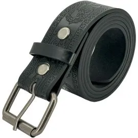 Wholesale Black Western Belts in Bulk - Floral Design Belts