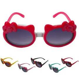 wholesale open flip kitty sunglasses for youth