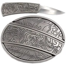 Bulk Belt Buckles - Unique Shapes Knife Belt Buckle