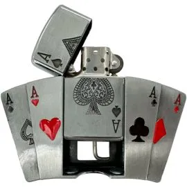 Wholesale Lighter Buckles in Bulk - Ace Playing Cards