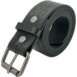 Wholesale Black Cowboy Belts in Bulk - Praying Cowboy