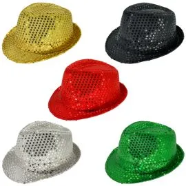 Wholesale Party Fedora Hats - Mixed colors