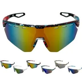 Gafas de sol polarizadas deportivas para ciclismo para hombres y mujeres, varios colores, protección UV 400