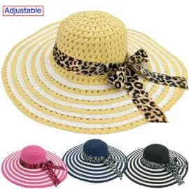 Color options fpr Wholesale Wide Brim Women Sun Hats in Bulk