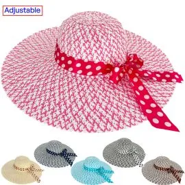 Color options in Wholesale women sun hats in bulk