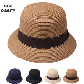 High-Quality Woman Straw Bucket Hat in Wholesale